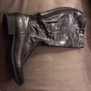 Unisa black tall boots